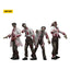 Zombie Dark Source Action Figure 4-Pack Scienziati Maschi 8 cm - Joy Toy