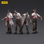 Zombie Dark Source Action Figure 4-Pack Scienziati Maschi 8 cm - Joy Toy