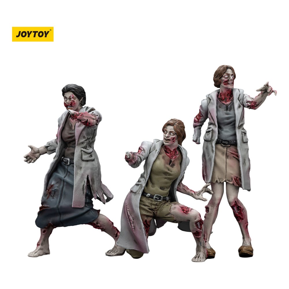 Zombie Dark Source Action Figures 3-Pack Medici 8 cm – Joy Toy