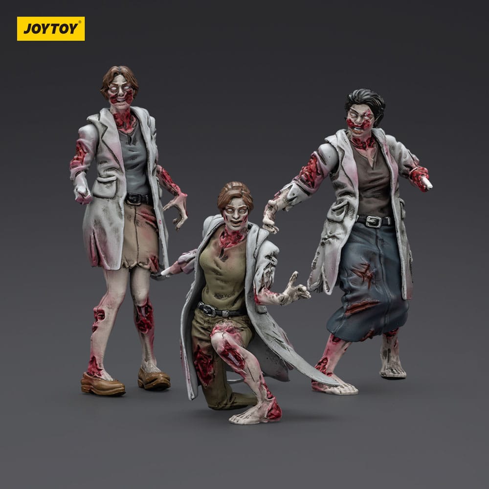 Zombie Dark Source Action Figures 3-Pack Medici 8 cm – Joy Toy