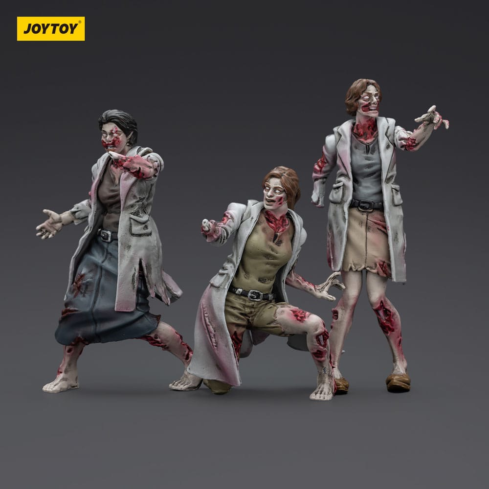 Zombie Dark Source Action Figures 3-Pack Medici 8 cm – Joy Toy