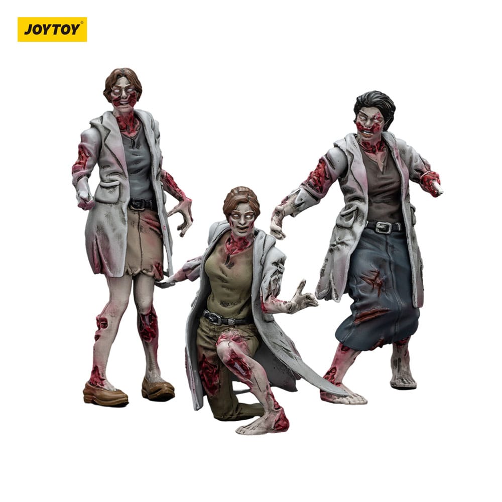 Zombie Dark Source Action Figures 3-Pack Medici 8 cm – Joy Toy