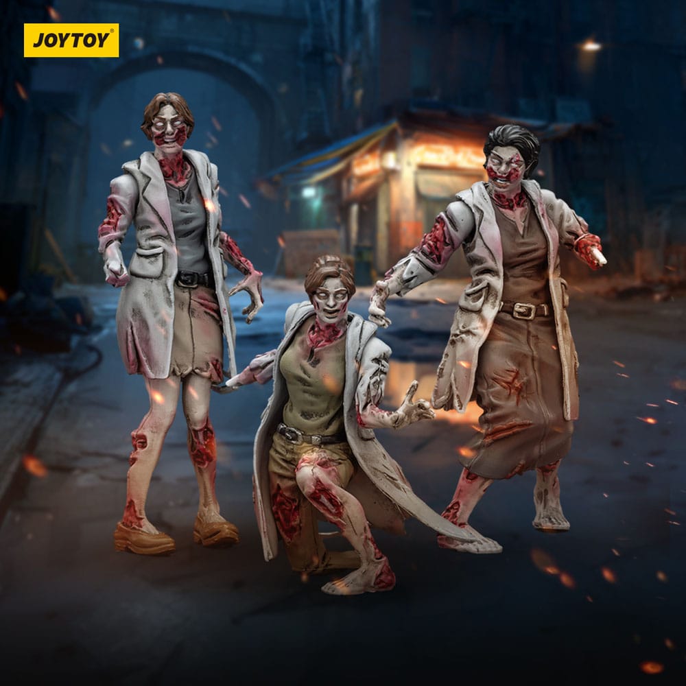 Zombie Dark Source Action Figures 3-Pack Medici 8 cm – Joy Toy