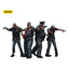 Zombie Dark Source Action Figures 4-Pack Police (Male) 8 cm - Joy Toy