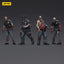 Zombie Dark Source Action Figures 4-Pack Police (Male) 8 cm - Joy Toy