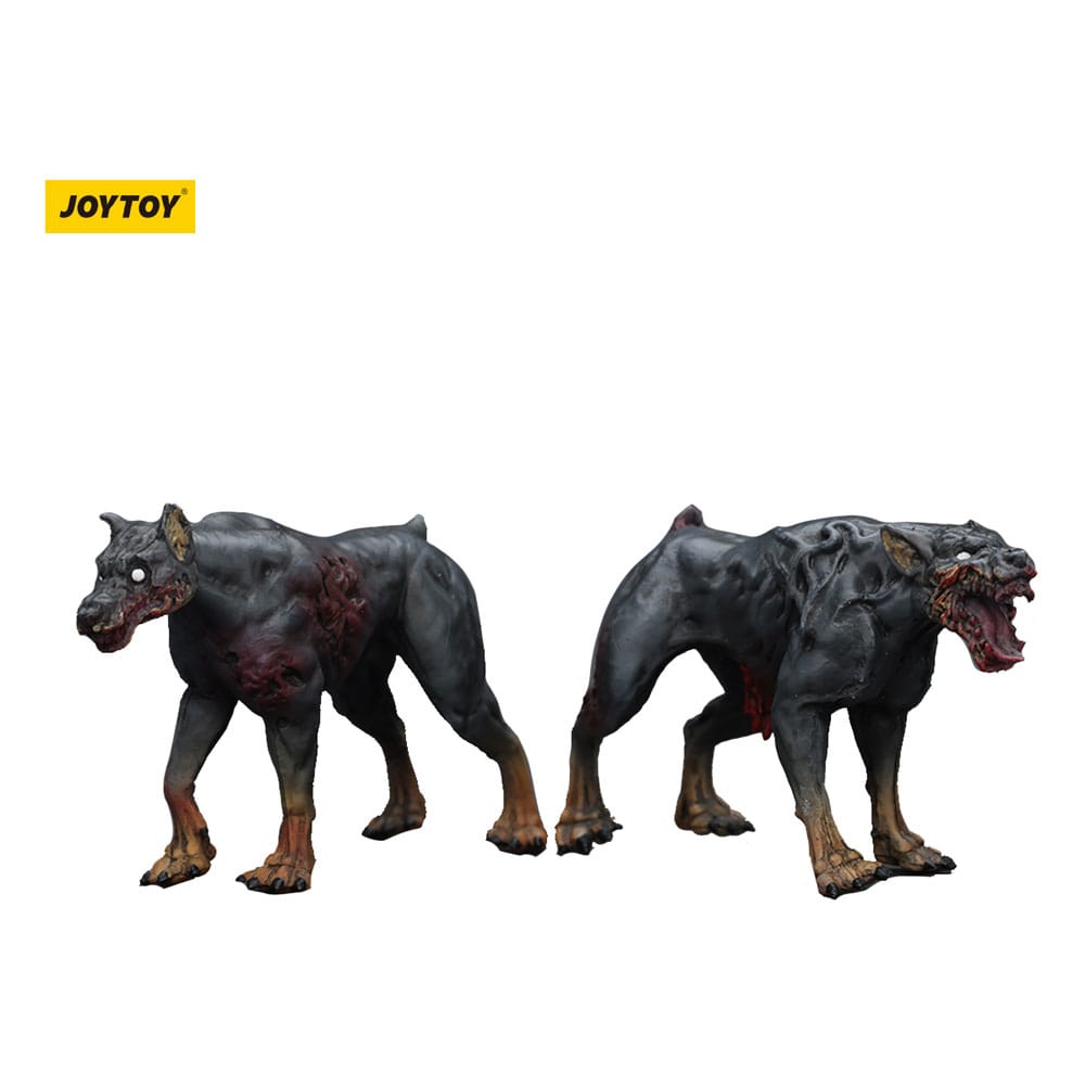 Zombie Dark Source Action Figures 2-Pack Poliziotti Cani 8 cm – Joy Toy