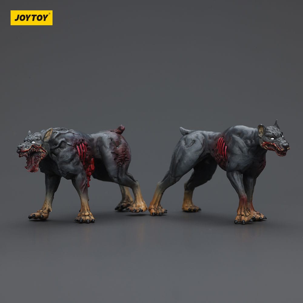 Zombie Dark Source Action Figures 2-Pack Poliziotti Cani 8 cm – Joy Toy