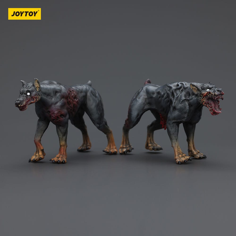 Zombie Dark Source Action Figures 2-Pack Poliziotti Cani 8 cm – Joy Toy