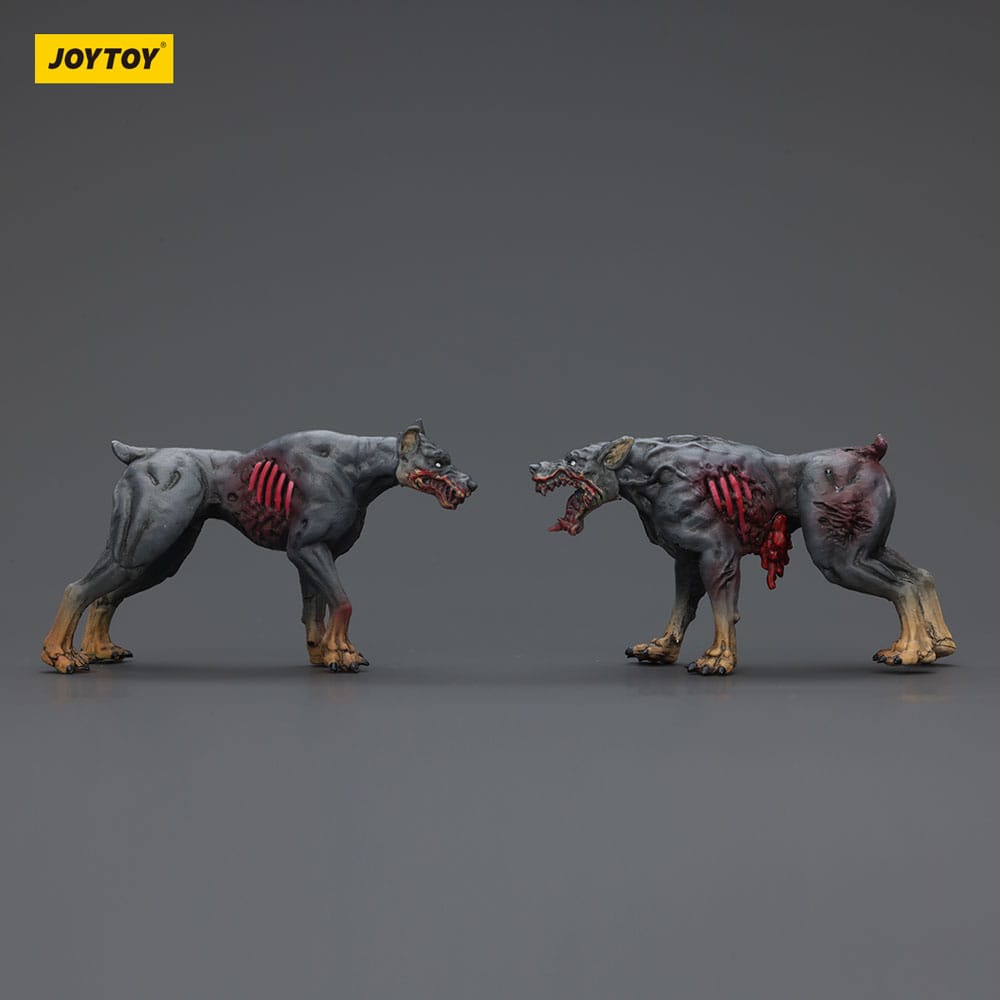 Zombie Dark Source Action Figures 2-Pack Poliziotti Cani 8 cm – Joy Toy