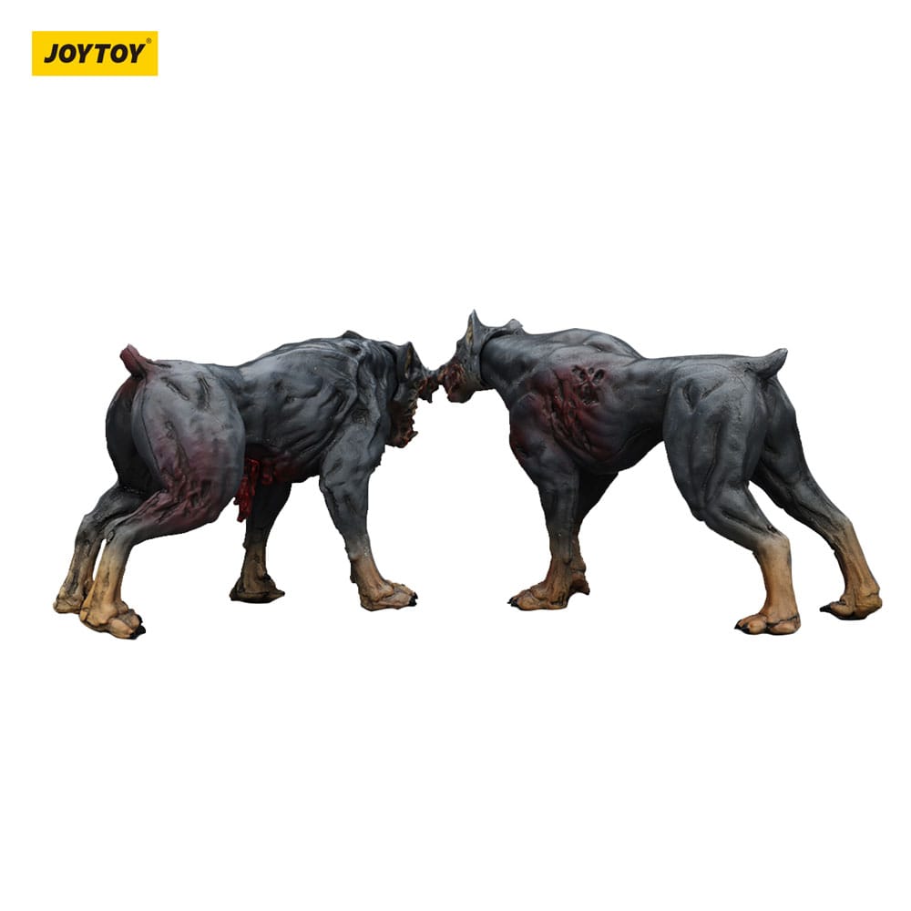 Zombie Dark Source Action Figures 2-Pack Poliziotti Cani 8 cm – Joy Toy