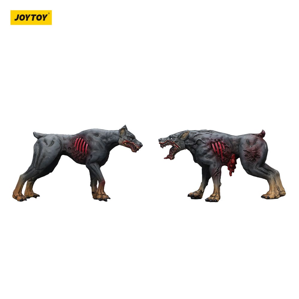 Zombie Dark Source Action Figures 2-Pack Poliziotti Cani 8 cm – Joy Toy
