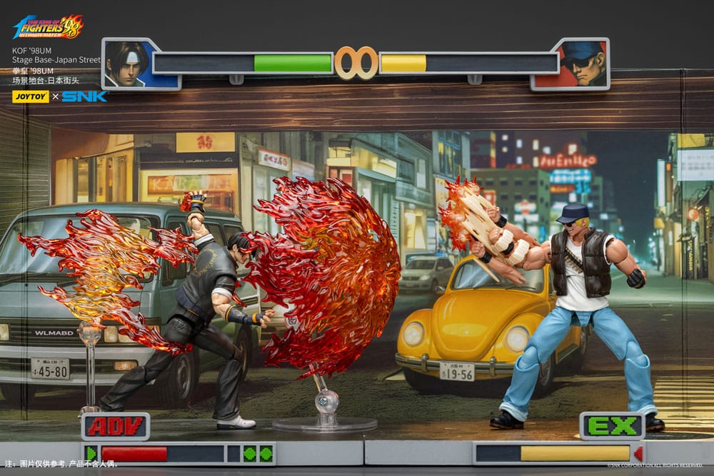 The King of Fighters '98 Diorama Stage Base Japan Street - Accessorio per Action Figure JoyToy x SNK