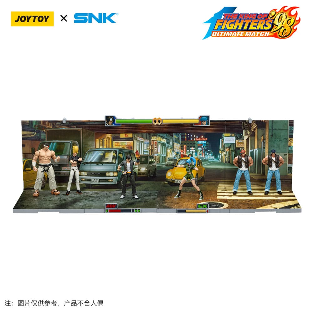 The King of Fighters '98 Diorama Stage Base Japan Street - Accessorio per Action Figure JoyToy x SNK