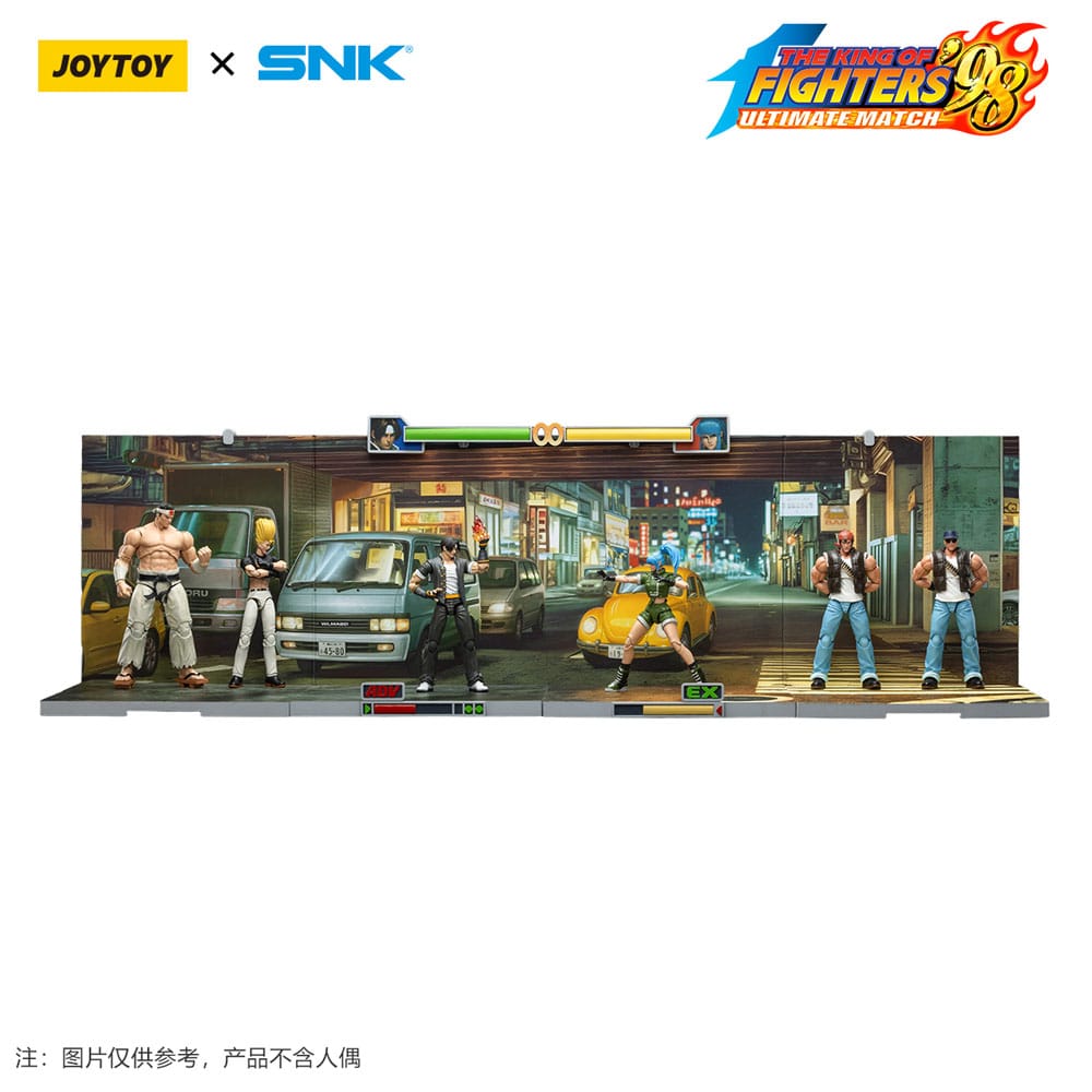 The King of Fighters '98 Diorama Stage Base Japan Street - Accessorio per Action Figure JoyToy x SNK