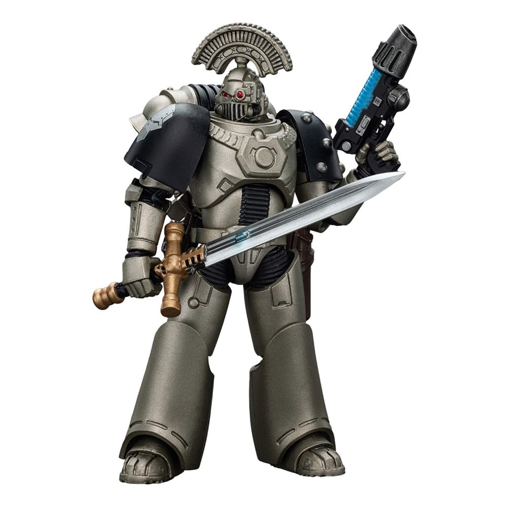 Warhammer The Horus Heresy Action Figure 1/18 Sergente Tattico Iron Warriors MKVI con Spada di Potere e Pistola al Plasma 12 cm Joy Toy
