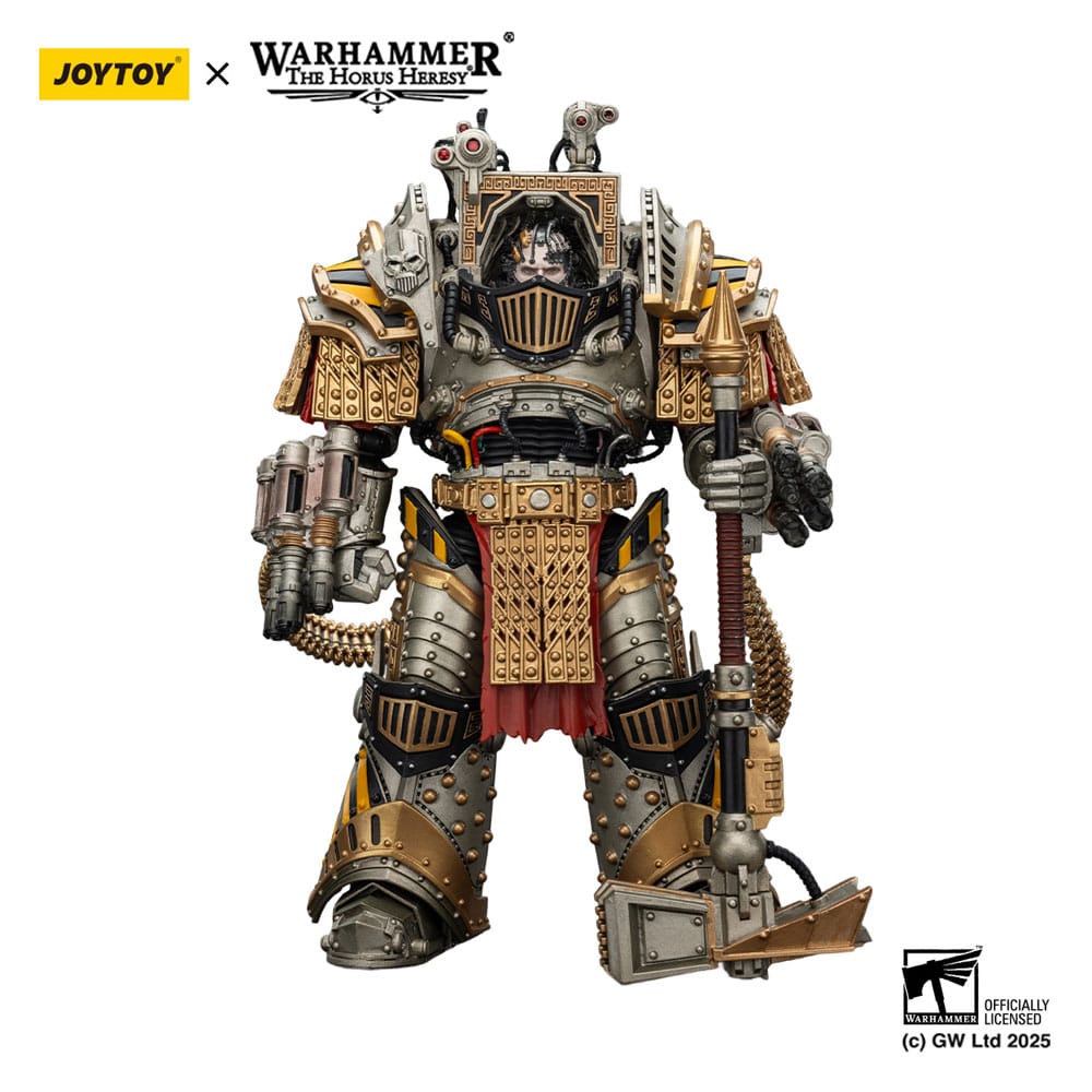 Warhammer The Horus Heresy Action Figure Perturabo dei Guerrieri di Ferro, Primarca della IV Legione, 28 cm - Joy Toy