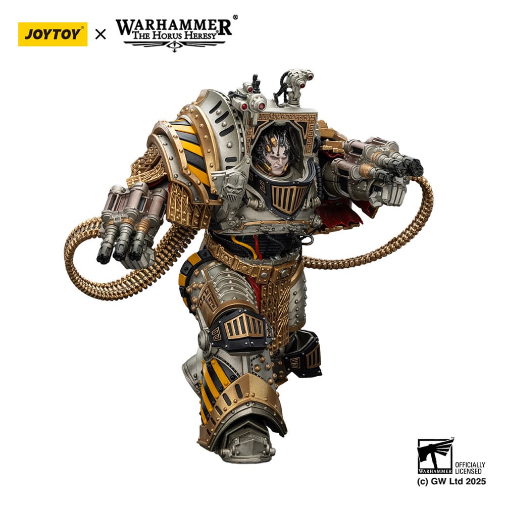 Warhammer The Horus Heresy Action Figure Perturabo dei Guerrieri di Ferro, Primarca della IV Legione, 28 cm - Joy Toy