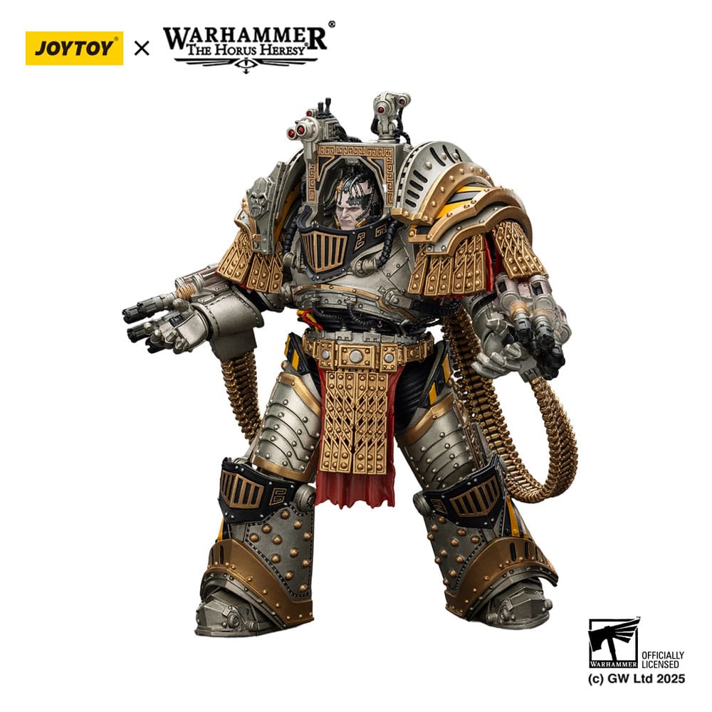 Warhammer The Horus Heresy Action Figure Perturabo dei Guerrieri di Ferro, Primarca della IV Legione, 28 cm - Joy Toy
