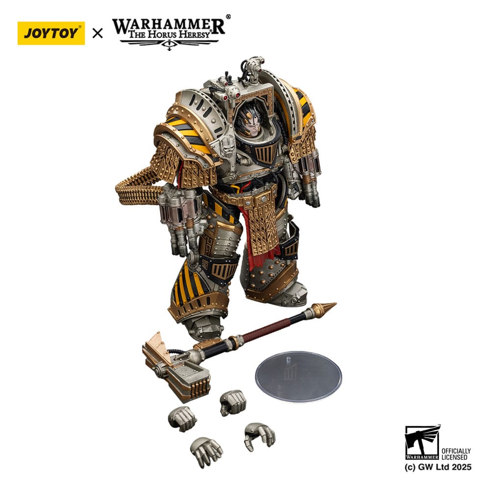 Warhammer The Horus Heresy Action Figure Perturabo dei Guerrieri di Ferro, Primarca della IV Legione, 28 cm - Joy Toy