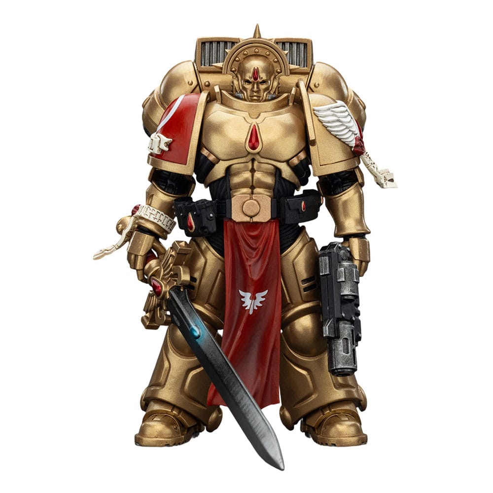 Warhammer 40,000: Combat Patrol Blood Angels Sanguinary Guard Action Figure con Pistola Inferno e Lama Encarmine 20 cm - Joy Toy