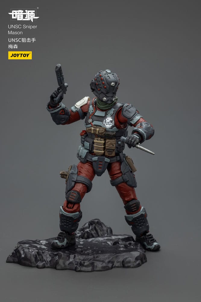 UNSC Dark Source Action Figure Sniper Mason 7 cm – Joy Toy