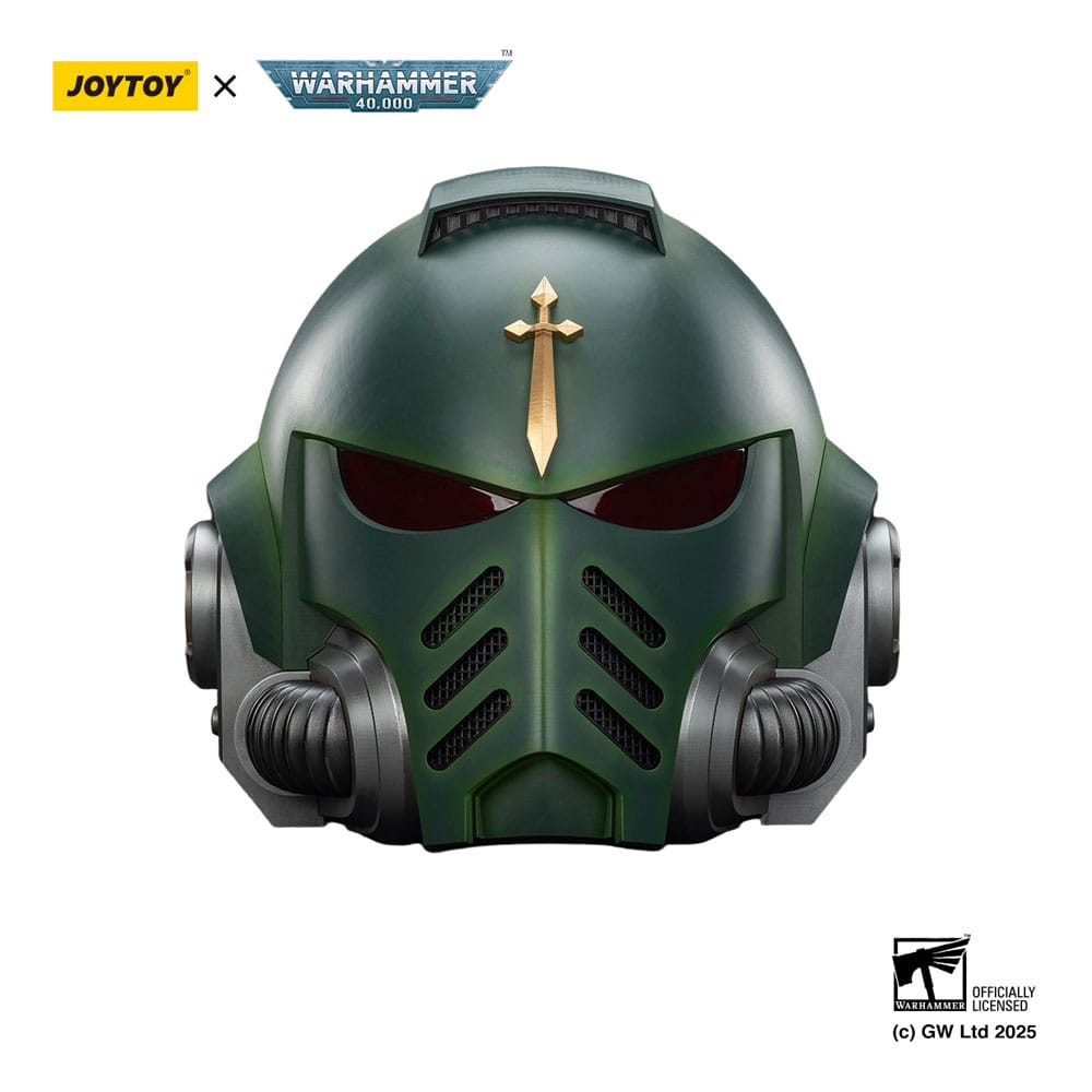 Warhammer 40,000: Elmo Mk X dei Dark Angels scala 1:1 indossabile 30 cm - Joy Toy