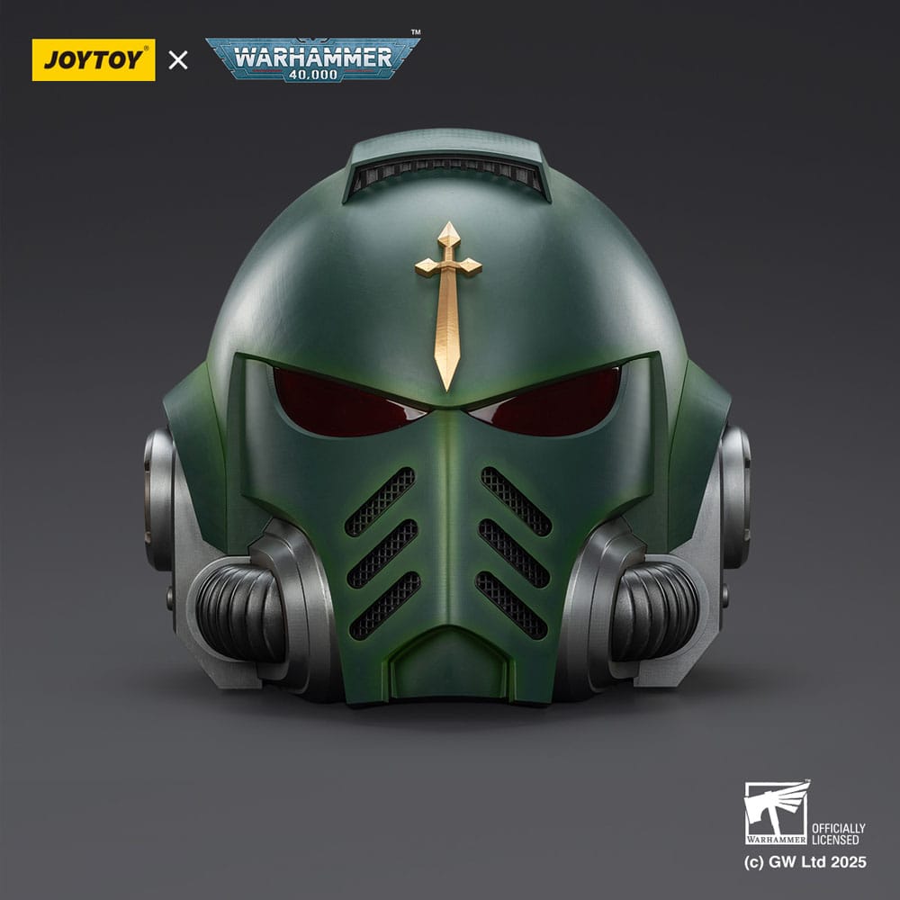 Warhammer 40,000: Elmo Mk X dei Dark Angels scala 1:1 indossabile 30 cm - Joy Toy