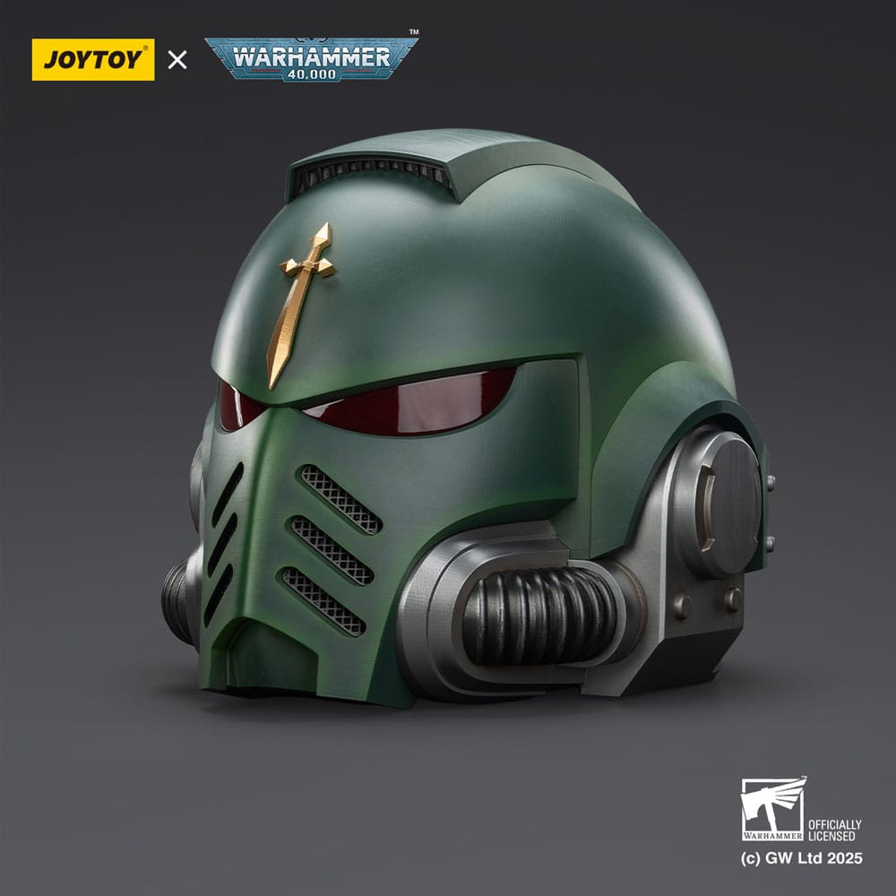 Warhammer 40,000: Elmo Mk X dei Dark Angels scala 1:1 indossabile 30 cm - Joy Toy