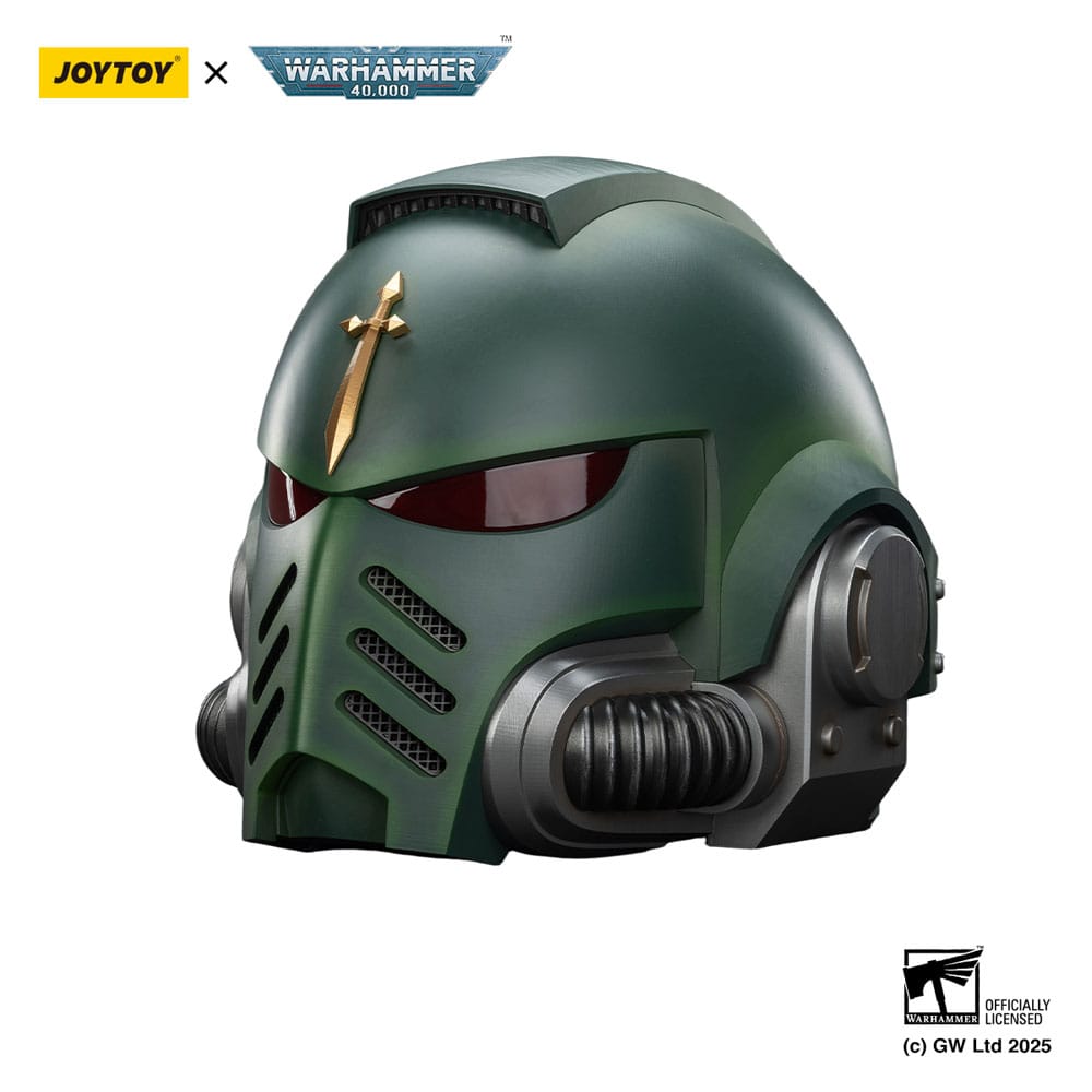 Warhammer 40,000: Elmo Mk X dei Dark Angels scala 1:1 indossabile 30 cm - Joy Toy