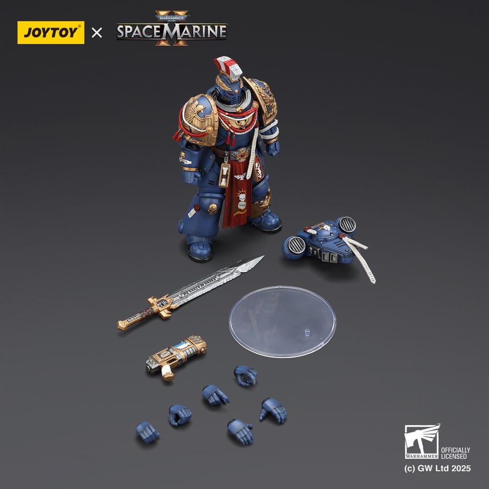Warhammer 40,000 Action Figure Ultramarines Relic Primus Armour 12 cm Joy Toy