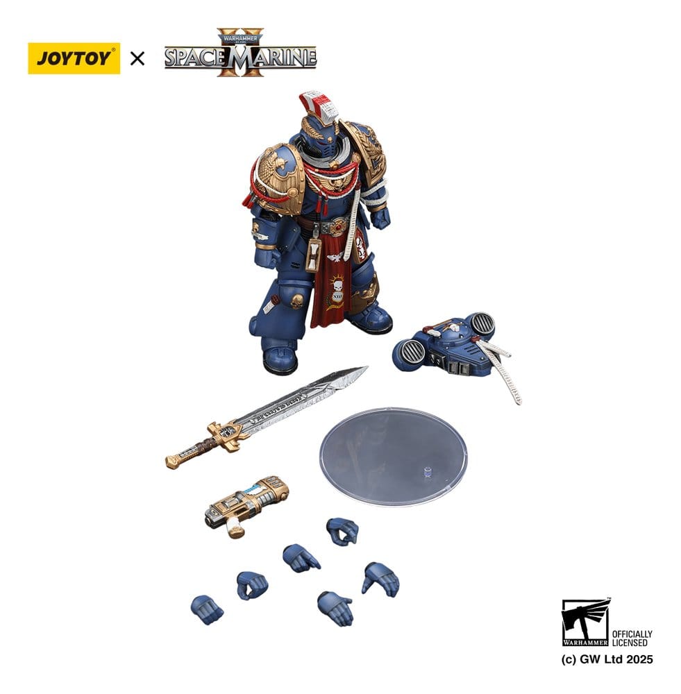 Warhammer 40,000 Action Figure Ultramarines Relic Primus Armour 12 cm Joy Toy