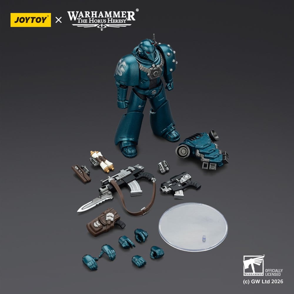 Warhammer The Horus Heresy Action Figure Alpha Legion MKVI Tactical Legionary 12 cm - Joy Toy