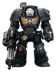 Warhammer 40,000 Action Figure Black Templars Terminator 3 con Power Fist e Assault Cannon 14 cm Joy Toy