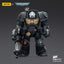Warhammer 40,000 Action Figure Black Templars Terminator 3 con Power Fist e Assault Cannon 14 cm Joy Toy