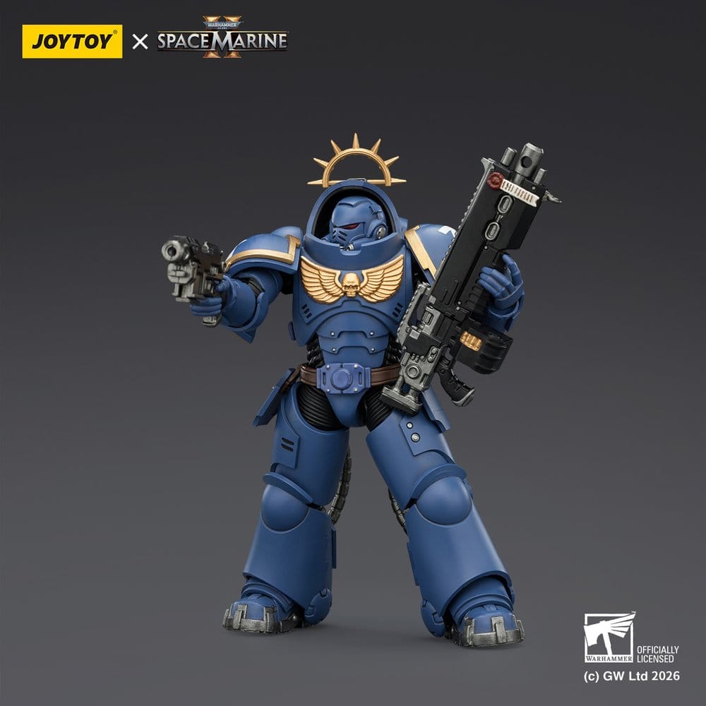 Warhammer 40,000 Action Figure Ultramarines Heavy Intercessor Game Edition 13 cm Joy Toy