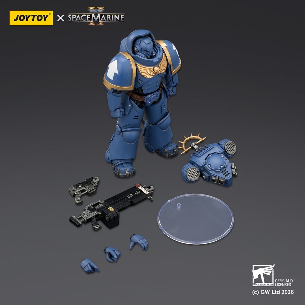 Warhammer 40,000 Action Figure Ultramarines Heavy Intercessor Game Edition 13 cm Joy Toy