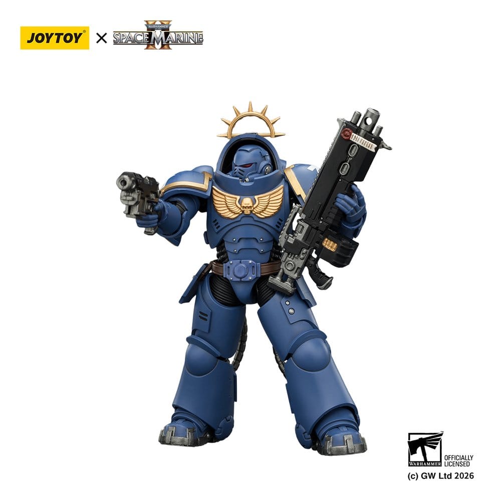 Warhammer 40,000 Action Figure Ultramarines Heavy Intercessor Game Edition 13 cm Joy Toy