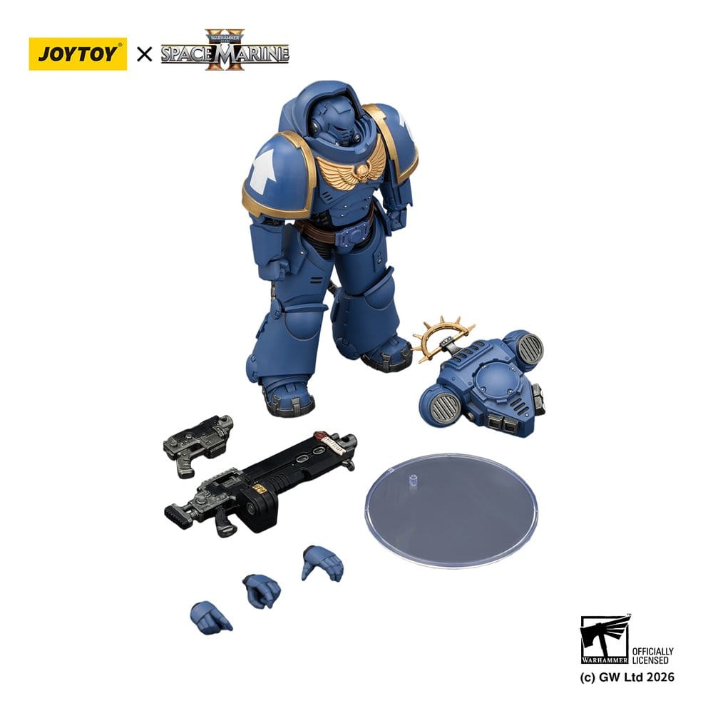 Warhammer 40,000 Action Figure Ultramarines Heavy Intercessor Game Edition 13 cm Joy Toy