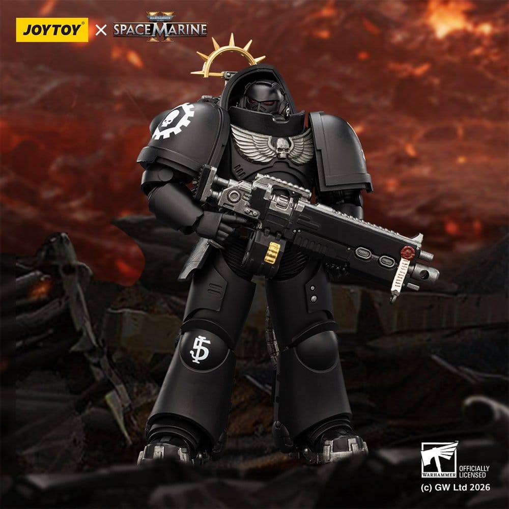 Warhammer 40,000 Action Figure Game Edition Iron Hands Heavy Intercessor 13 cm Joy Toy