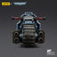 Warhammer 40,000 Action Figure Raider-pattern Combat Bike Space Wolves con Bolt Rifle Gemelli 22 cm Joy Toy