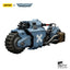 Warhammer 40,000 Action Figure Raider-pattern Combat Bike Space Wolves con Bolt Rifle Gemelli 22 cm Joy Toy