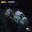 Warhammer 40,000 Action Figure Raider-pattern Combat Bike Space Wolves con Bolt Rifle Gemelli 22 cm Joy Toy