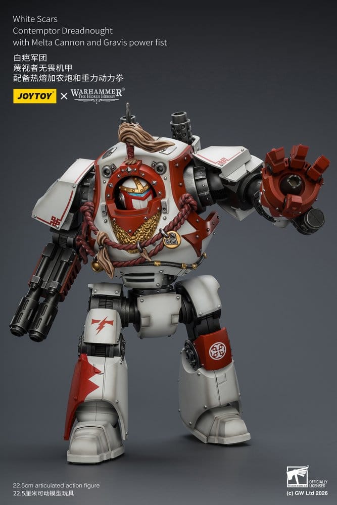 Warhammer The Horus Heresy Action Figure Contemptor Dreadnought White Scars 23 cm Joy Toy
