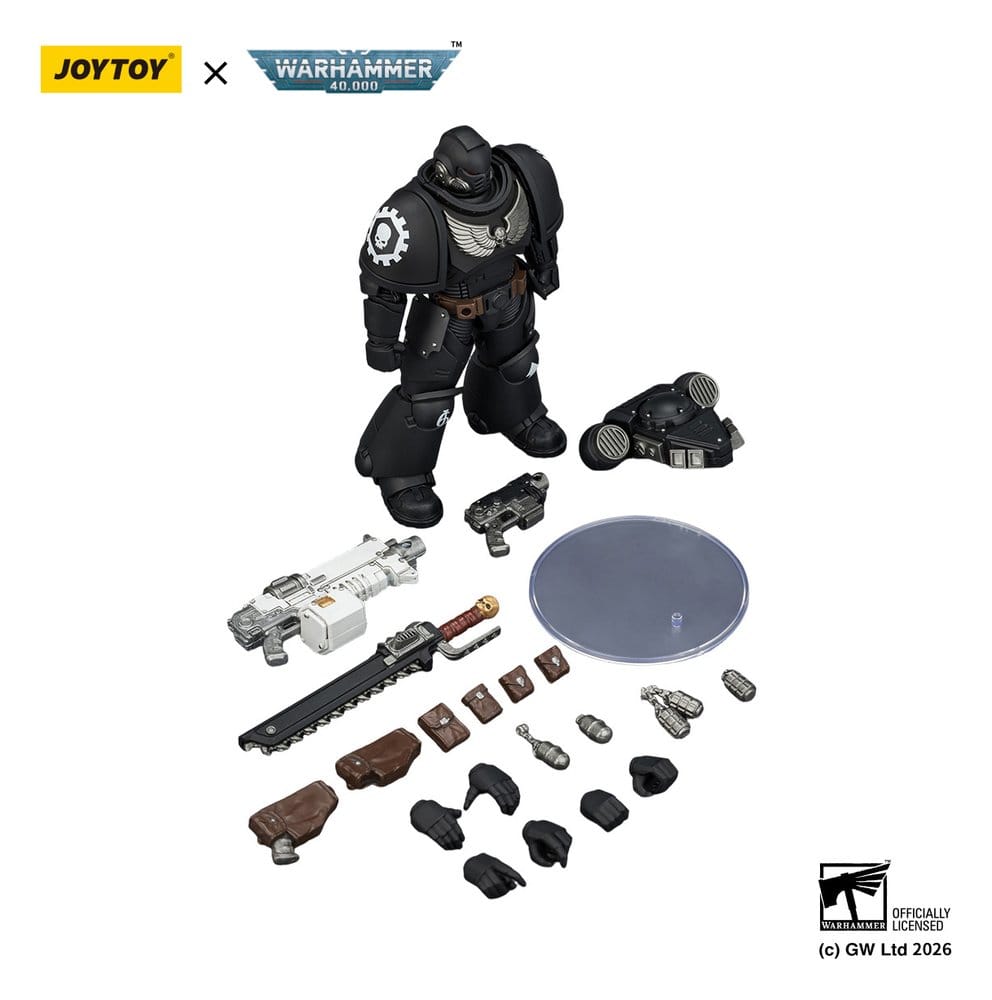 Warhammer 40,000 Action Figure Iron Hands Intercessor 12 cm Joy Toy