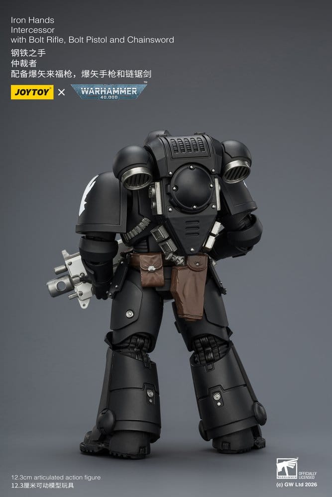 Warhammer 40,000 Action Figure Iron Hands Intercessor 12 cm Joy Toy