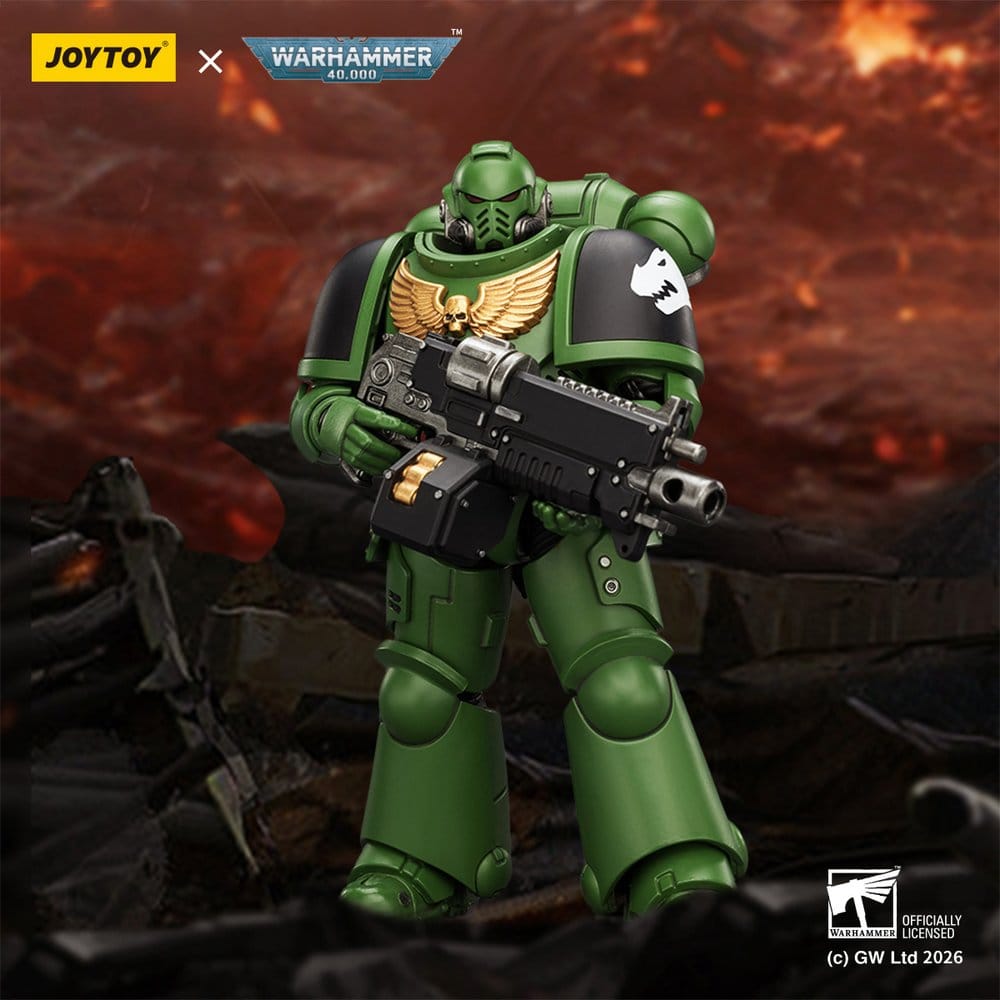 Warhammer 40,000 Action Figure Salamanders Intercessor 12 cm Joy Toy