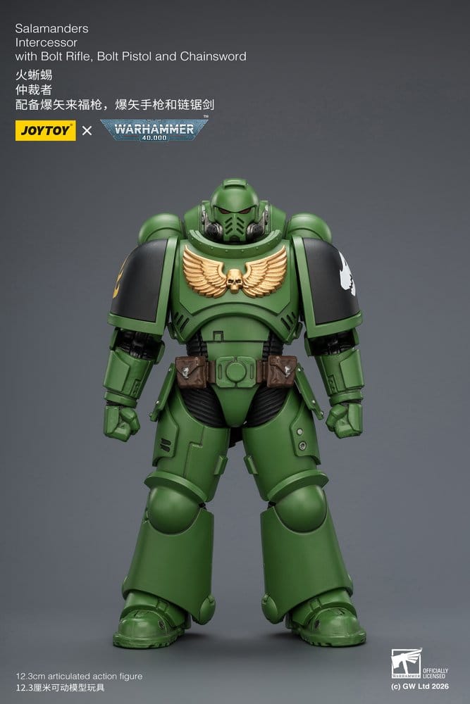 Warhammer 40,000 Action Figure Salamanders Intercessor 12 cm Joy Toy