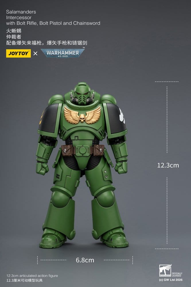 Warhammer 40,000 Action Figure Salamanders Intercessor 12 cm Joy Toy