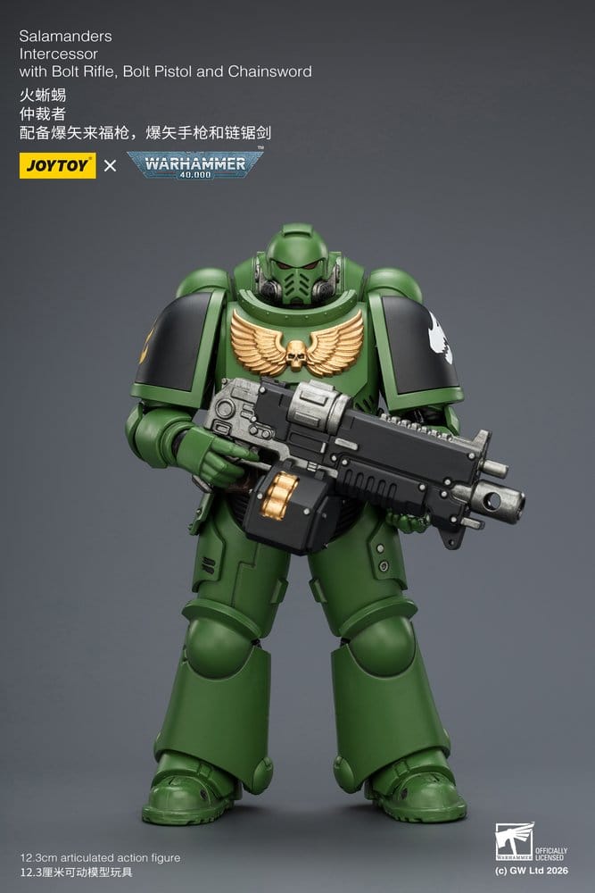 Warhammer 40,000 Action Figure Salamanders Intercessor 12 cm Joy Toy