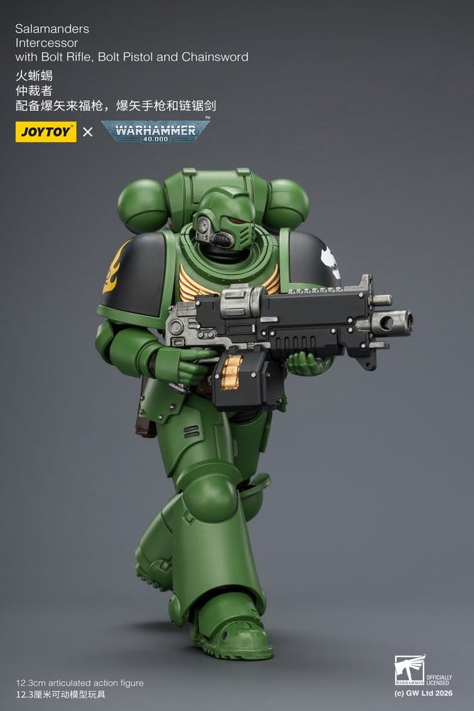 Warhammer 40,000 Action Figure Salamanders Intercessor 12 cm Joy Toy